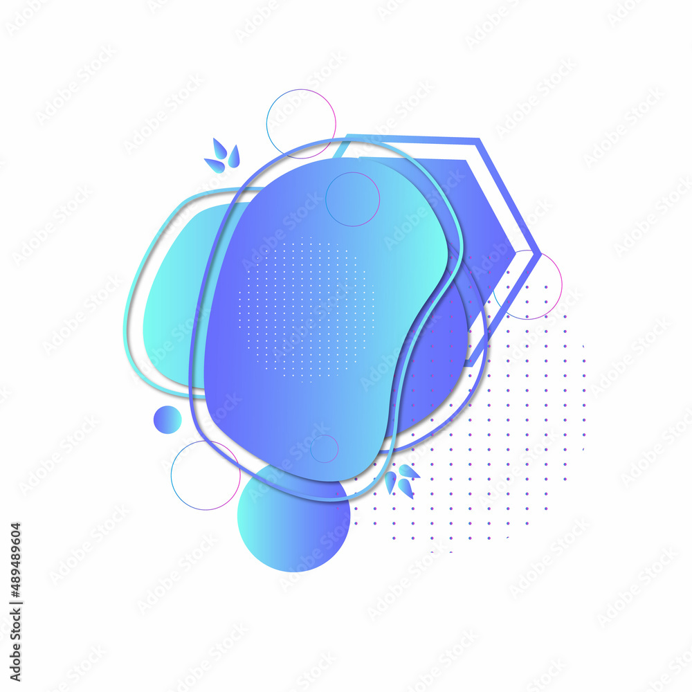 Gradient abstract banners with flowing liquid shapes. Gradient abstract banners with flowing liquid shapes.