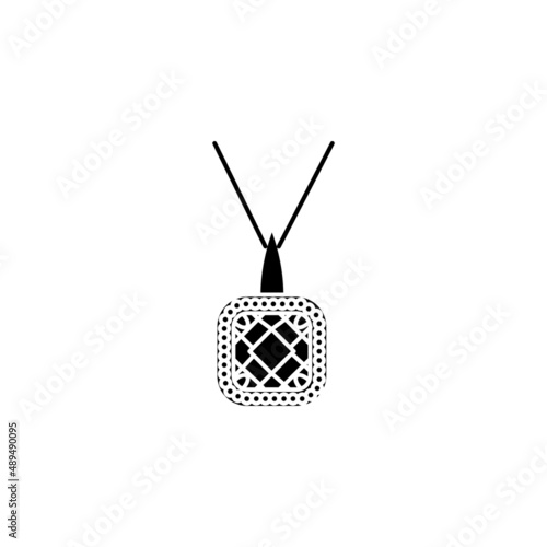 Locket icon in vector. Logotype