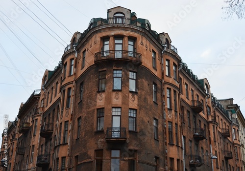 Ancient building in Saint Petersburg