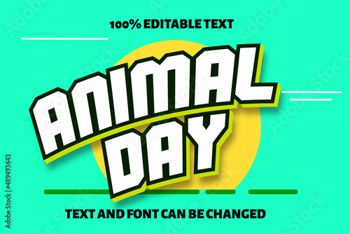 Autumn Editable Text Effect Modern Style