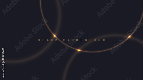 Black luxury background with light elements