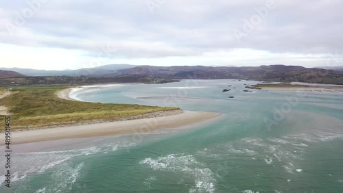 Dooey beach by Lettermacaward in County Donegal - Ireland photo