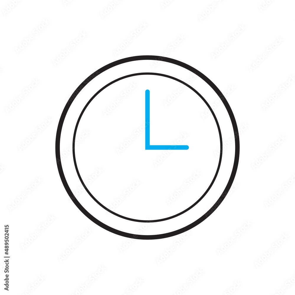 Time and Clock icon. Clock icon design. Analog clock symbol. Circle clock icon. SVG Vector illustration. Time and Clock icon. Clock icon design. Analog clock symbol. Circle clock icon. SVG Vector illustration.