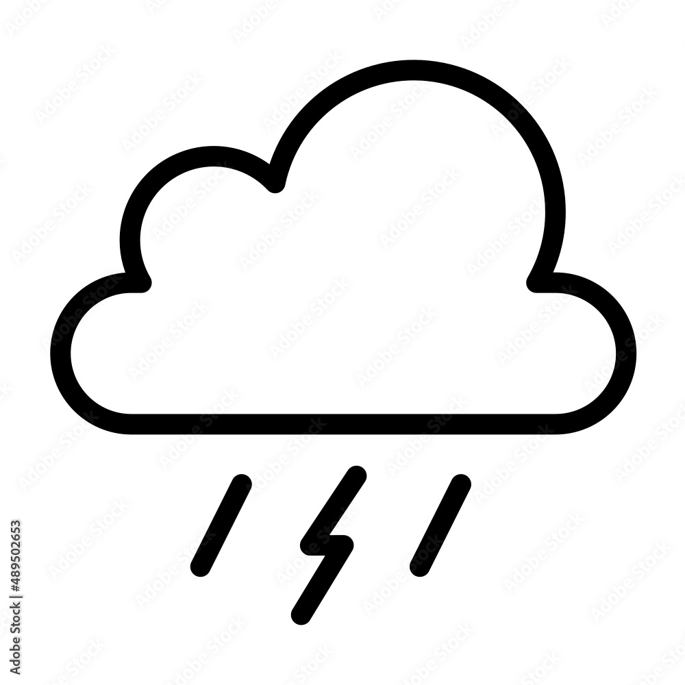 thunderstorms icon thunderstorms icon