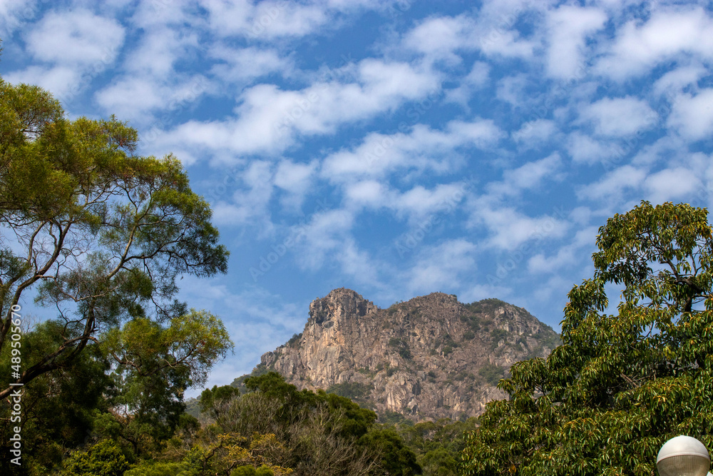 2022 Feb 12,Hong kong ,Lion Rock,Mountain It seems lion is located in Hong Kong, one of the symbol of Hong Kong Spirit