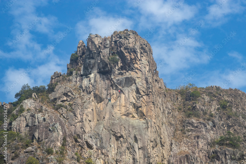 2022 Feb 12,Hong kong ,Lion Rock,Mountain It seems lion is located in Hong Kong, one of the symbol of Hong Kong Spirit