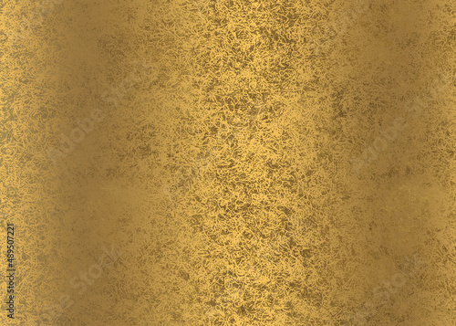 Golden Abstract  decorative paper texture  background  for  artwork  - Illustration © Ustymenko