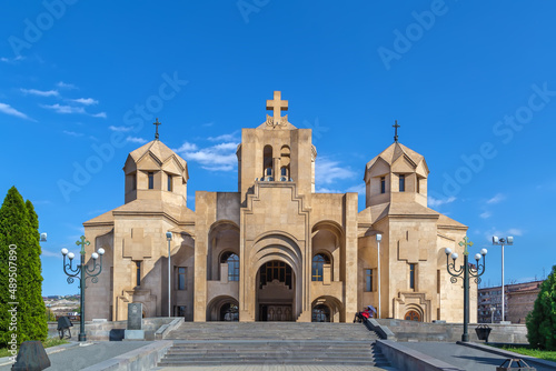 Saint Gregory the Illuminator Cathedral, Yerevan, Armenia © borisb17