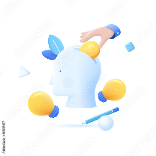 3d Cartoon Concept