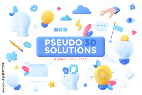 3d Cartoon Concept
