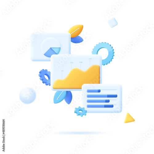 3d Cartoon Concept