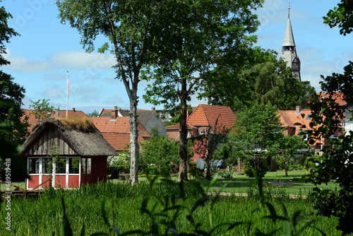 Idylle an der romantischen Vida in Tönder Dänemark