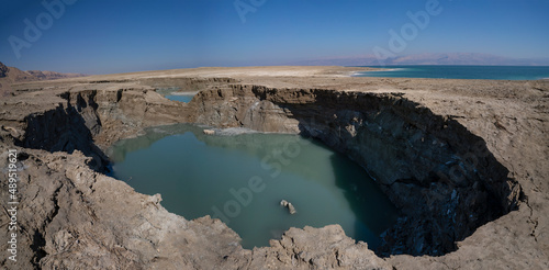 A Sinkhole near the Dead Sea