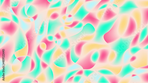 Colorful abstract vector background with gradients. 