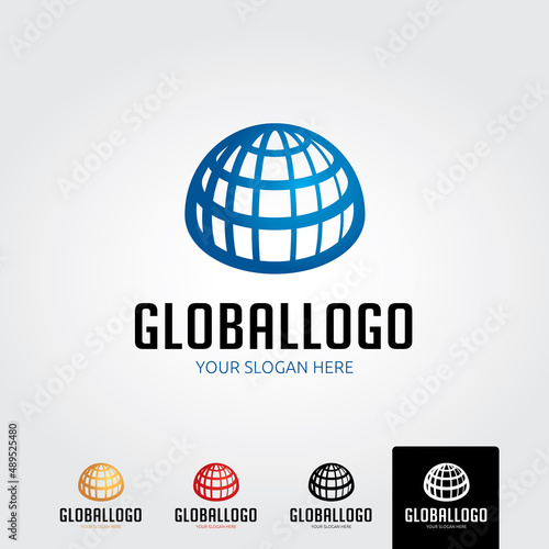 World logo template - vector