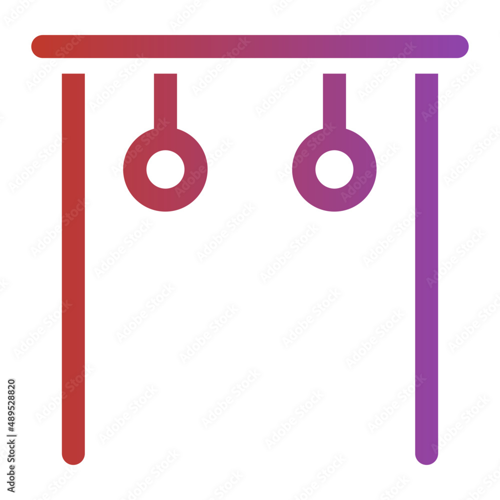 sportsman gradient icon sportsman gradient icon