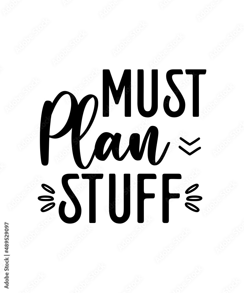 Obraz premium Planner SVG Bundle, Planner lover svg pack cut files,planner quotes cut files, cricut, commercial use, planner life bundle