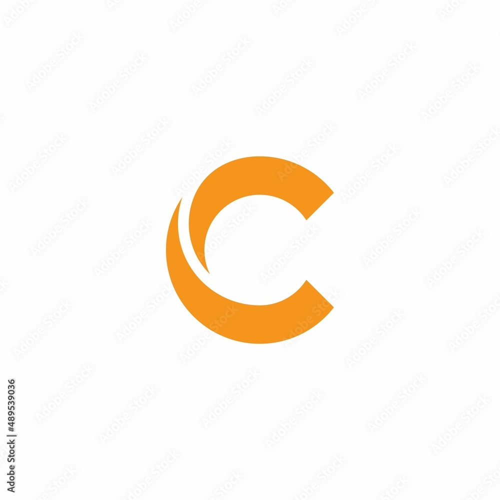 Letter C logo design. exchange icon, logo design template. Geometric abstract logos Letter C logo design. exchange icon, logo design template. Geometric abstract logos