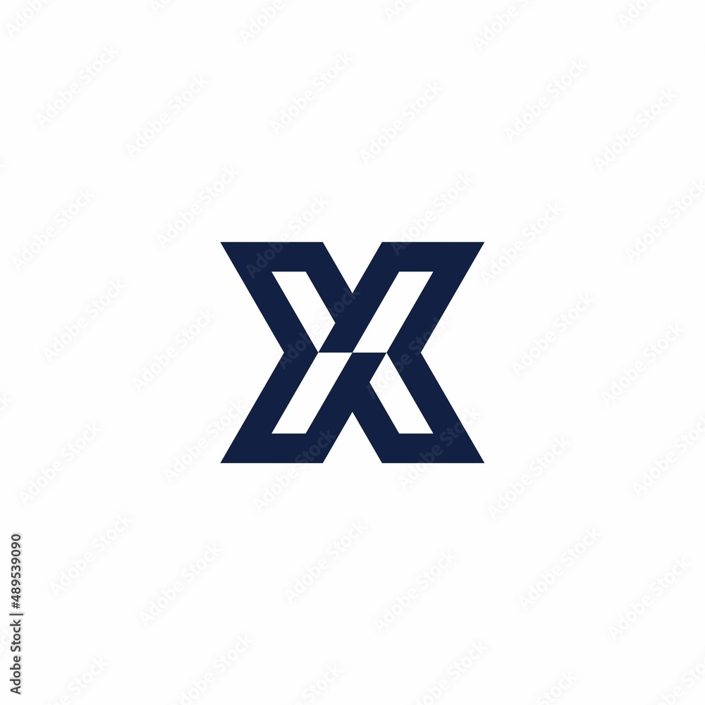 Letter X logo design. icon, logo design template. Geometric abstract logos Letter X logo design. icon, logo design template. Geometric abstract logos