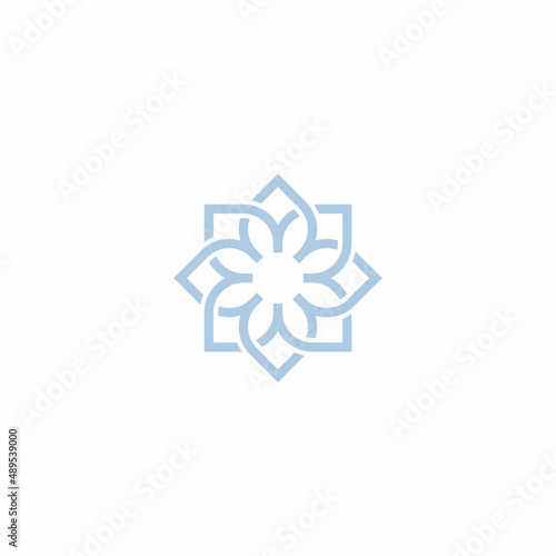 Flower Logo Design Vector - Plant Logo Design Vector
