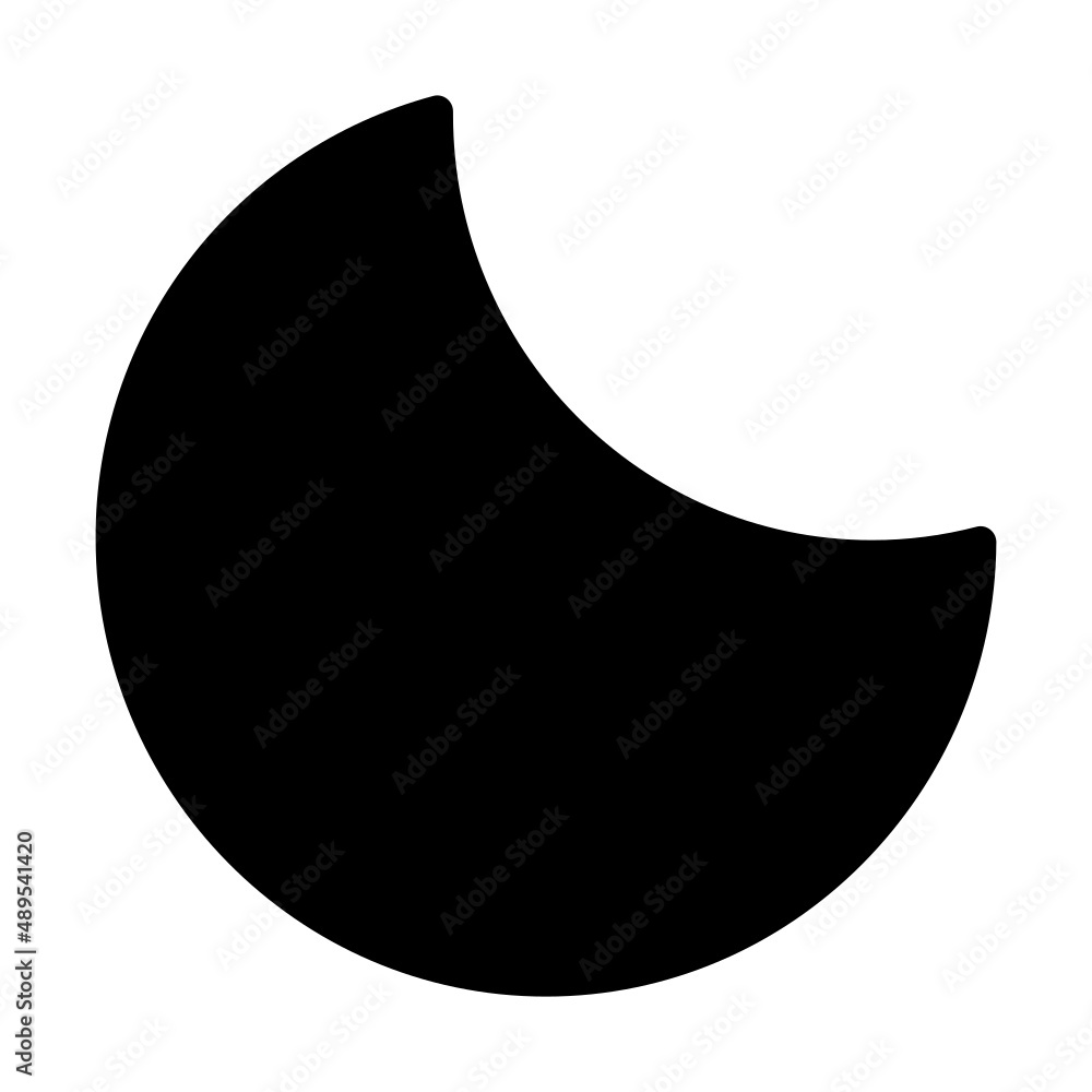 Fototapeta premium moon icon