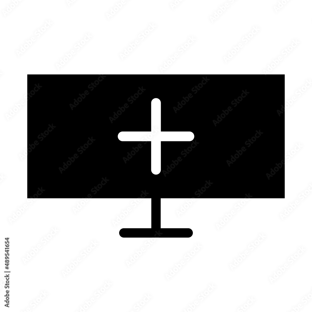 Obraz premium television icon