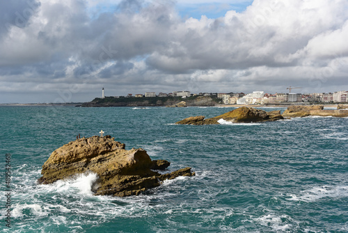 Frankreich - Biarritz - Küste