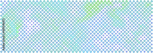 Technology halftone colorful geometric texture background. Spotted vector abstract overlay. Futuristic pattern for web design, advertisment banners, comic books, manga, posters, pakaging.