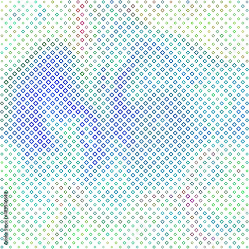 Technology halftone colorful geometric texture background. Spotted vector abstract overlay. Futuristic pattern for web design, advertisment banners, comic books, manga, posters, pakaging.