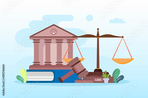 Concept Law, Justice. Legal service, services of a lawyer, notary