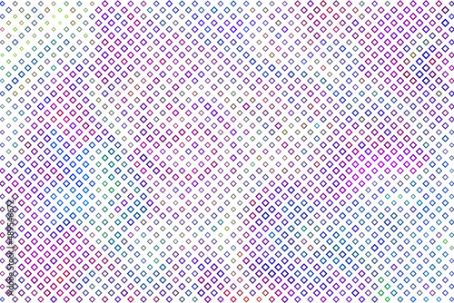 Technology halftone colorful geometric texture background. Spotted vector abstract overlay. Futuristic pattern for web design, advertisment banners, comic books, manga, posters, pakaging.