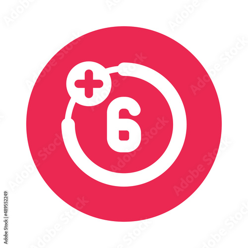 Age restriction Vector icon which can easily modify or edit


