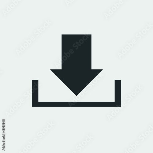 Download vector icon illustration sign