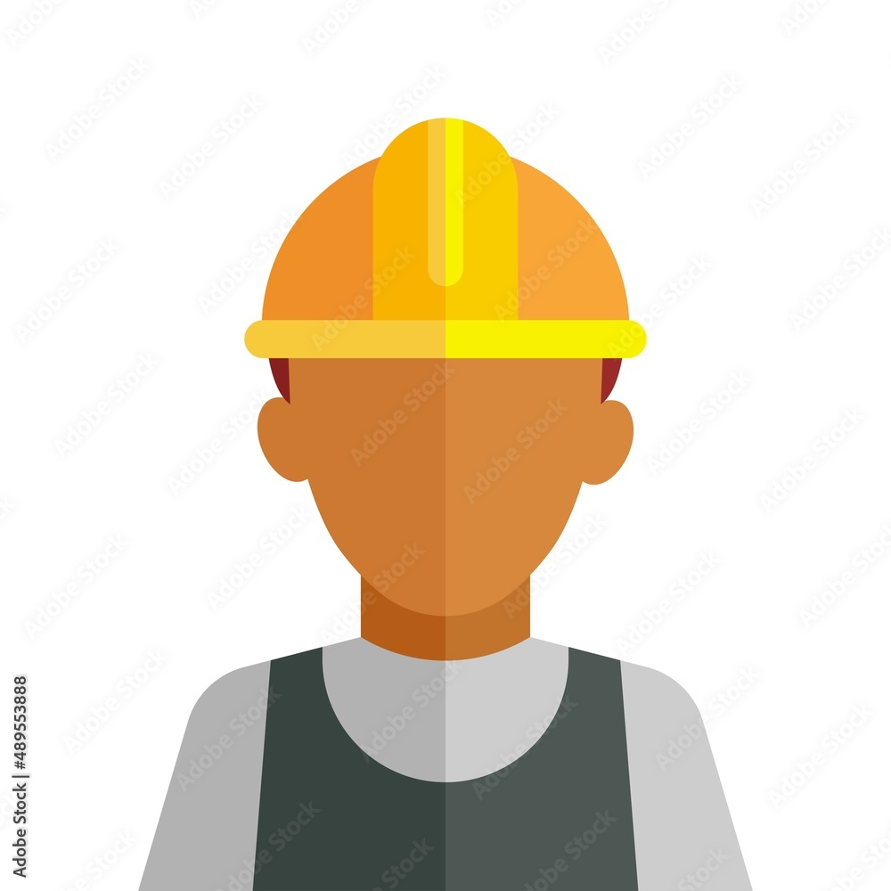 Construction icon illustration. Construction vector. Construction avatar Construction icon illustration. Construction vector. Construction avatar