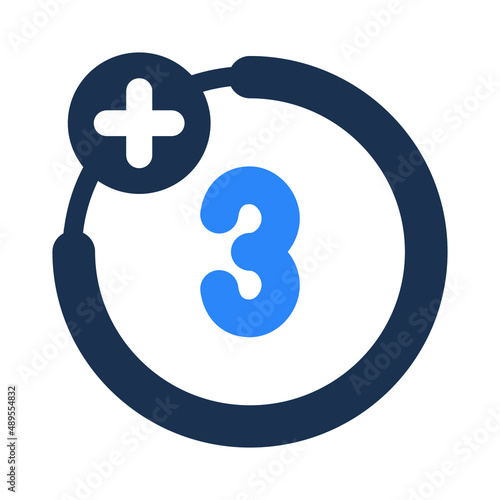 Age restriction Vector icon which can easily modify or edit

