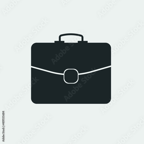 Briefcase vector icon illustration sign