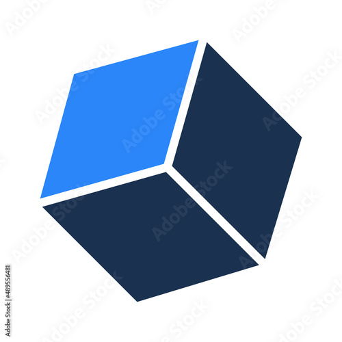 Foto 3d Box Vector icon which can easily modify or edit