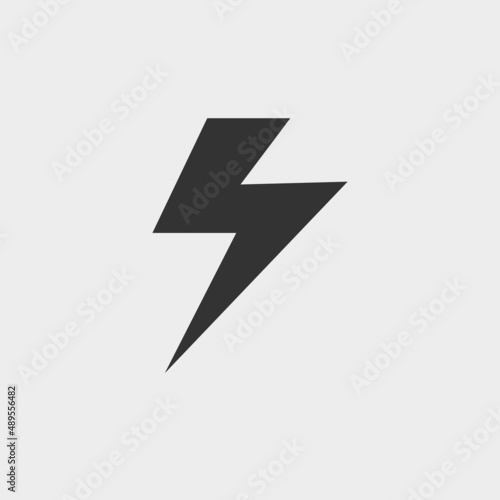 Lightening vector icon illustration sign Free Download Lightening vector icon illustration sign - GFXLoad