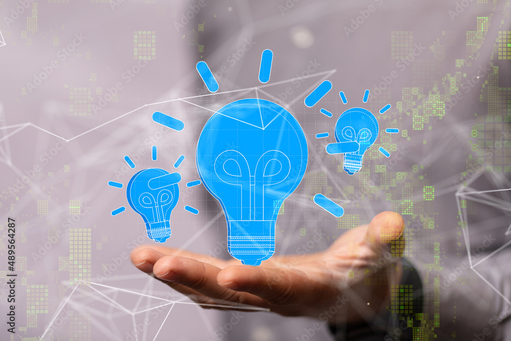 Neural network 3D illustration. Big data and cybersecurity Neural network 3D illustration. Big data and cybersecurity