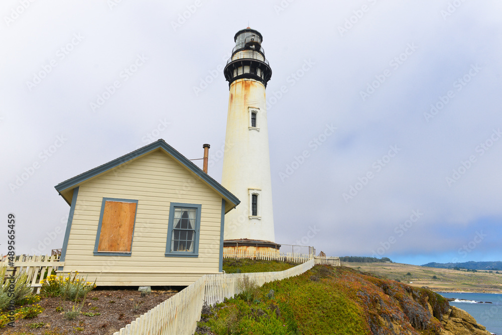 Pigeon Point Lİghthouse in California, United States