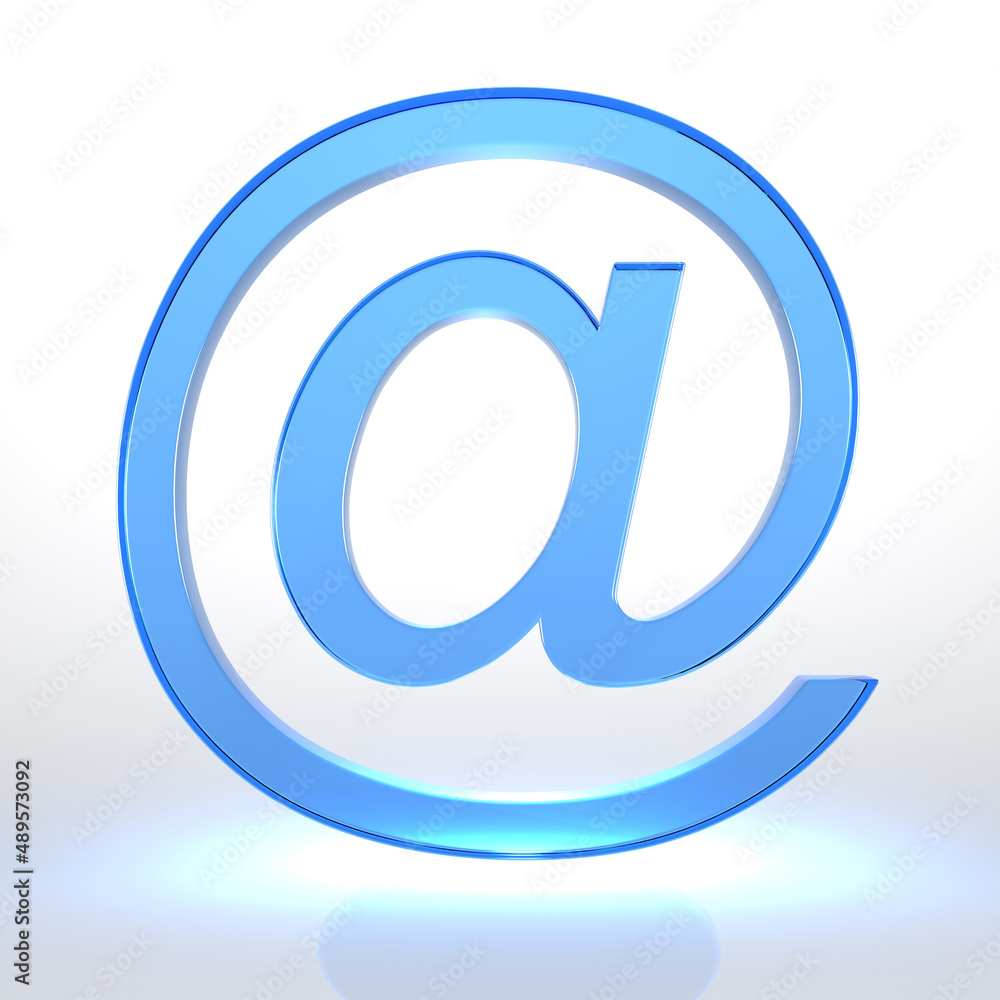The key to electronic mail. Shot of an at symbol. The key to electronic mail. Shot of an at symbol.