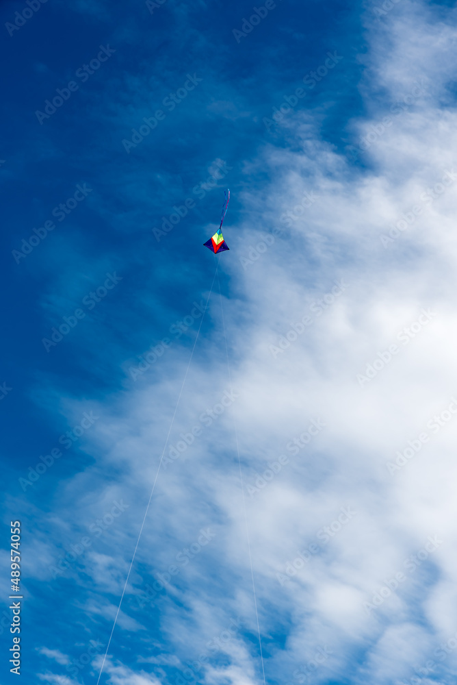 Colorful Kites flying over the sky Colorful Kites flying over the sky