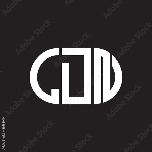 LDN letter logo design on black background. LDN creative initials letter logo concept. LDN letter design. photo