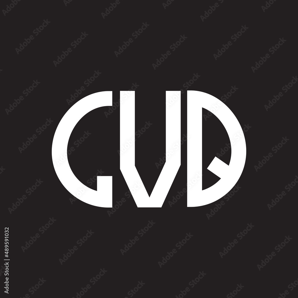 LVQ letter logo design on black background. LVQ creative initials letter logo concept. LVQ letter design. LVQ letter logo design on black background. LVQ creative initials letter logo concept. LVQ letter design.