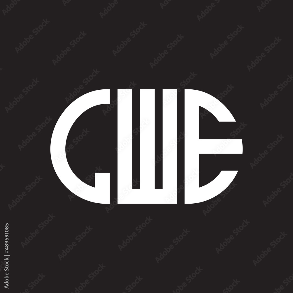 LWE letter logo design on black background. LWE creative initials letter logo concept. LWE letter design. LWE letter logo design on black background. LWE creative initials letter logo concept. LWE letter design.