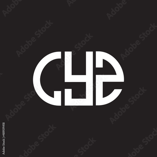 Free Download LYZ letter logo design on black background. LYZ creative initials letter logo concept. LYZ letter design. - GFXLoad