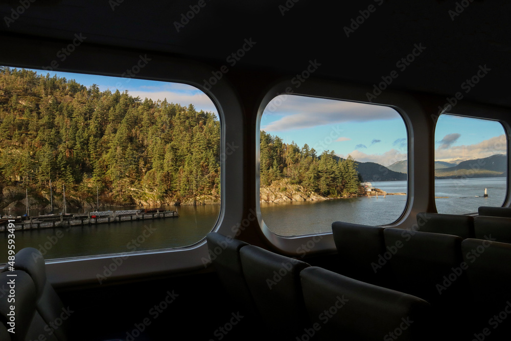 Ferry Window View