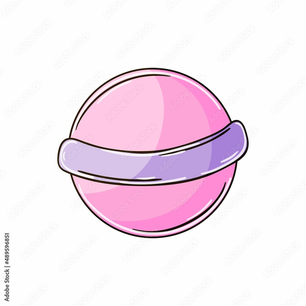 Illustration in hand draw style. Sweet dessert, graphic element for design Illustration in hand draw style. Sweet dessert, graphic element for design