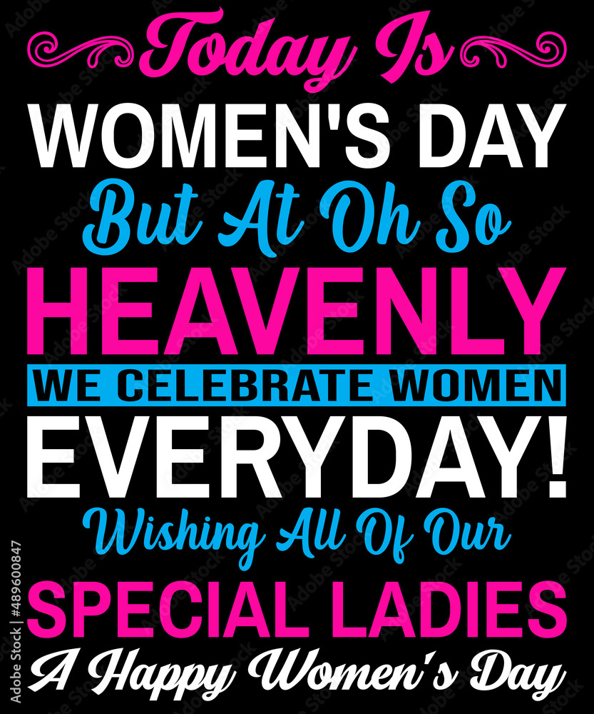 International Women's Day Typography T-Shirt Design

File Included:

♦ 1 AI File
♦ 1 EPS File
♦ 1 SVG File
♦ 1 JPEG File as a preview
♦ 1 PNG File =(Transparent300dpi)
♦ 4500 pixels x 5400 pixels File