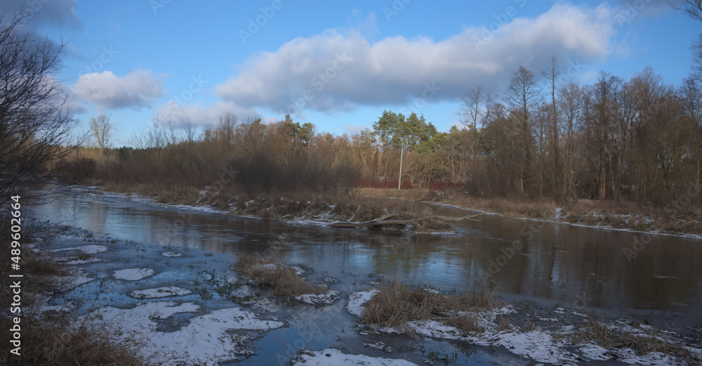 River in winter River in winter